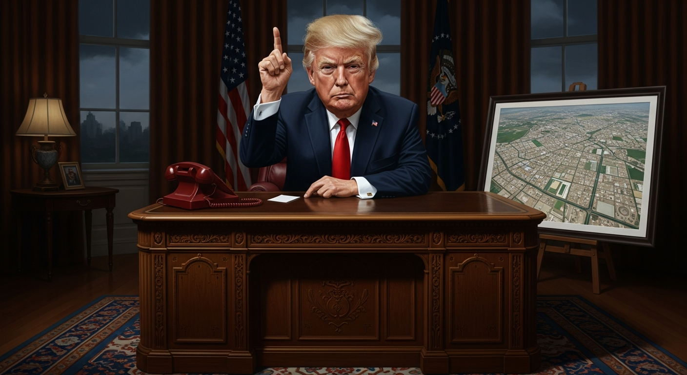 President Trump Asserts Veto Power Over Iran's Leadership Choices