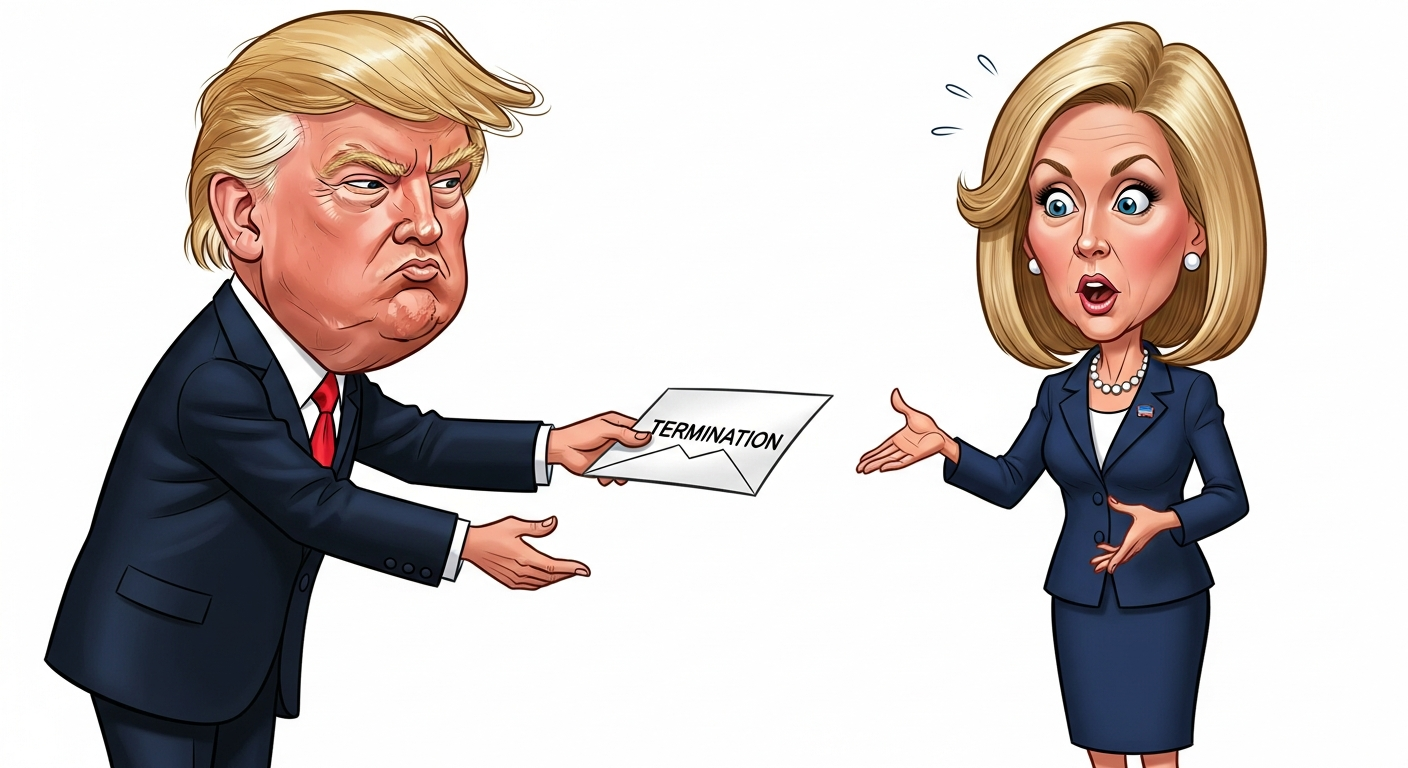 President Trump Reportedly Fires Attorney General Bondi Amid DOJ Controversy